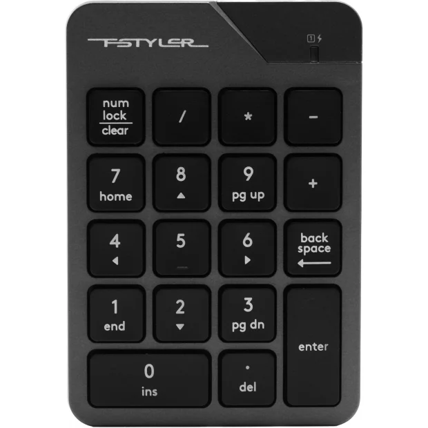Цифровой блок A4Tech Fstyler FGK21C (серый)